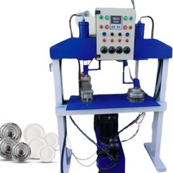 Semi-Automatic Double Die Hydraulic Paper Plate Machine